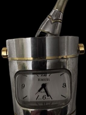 Rumours Mini Champagne Clock